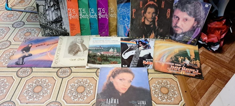 Пластинки ретро СССР