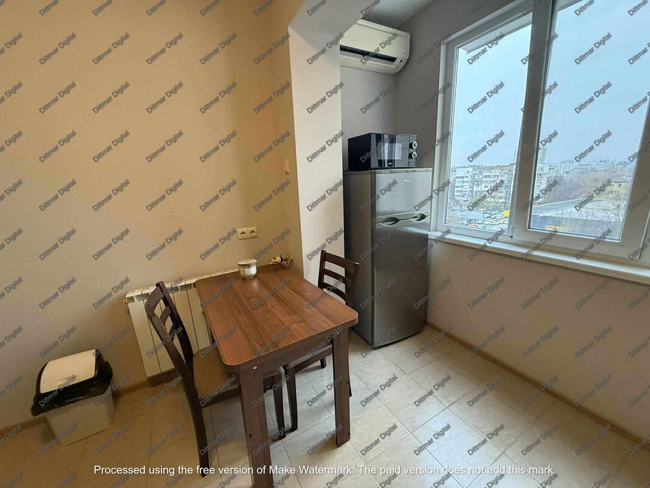 Едностаен апартамент- отделни кухня и спалня, баня с тоалента