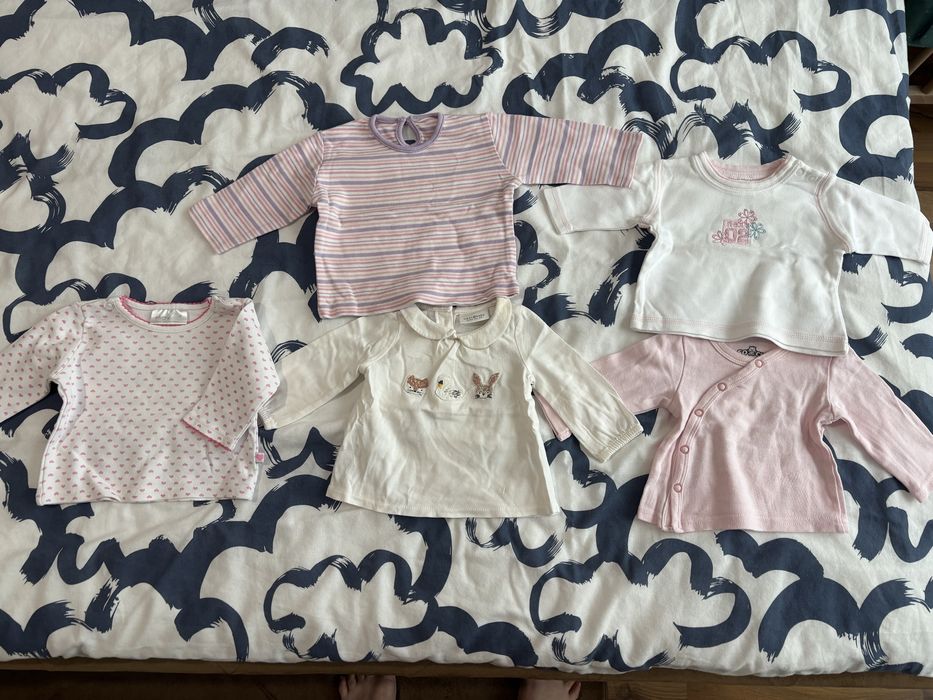 Loturi pulovere, geci, caciulite, sosete, papuci fetite 0-3l