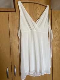 Нова бяла лятна рокля Vila размер 42