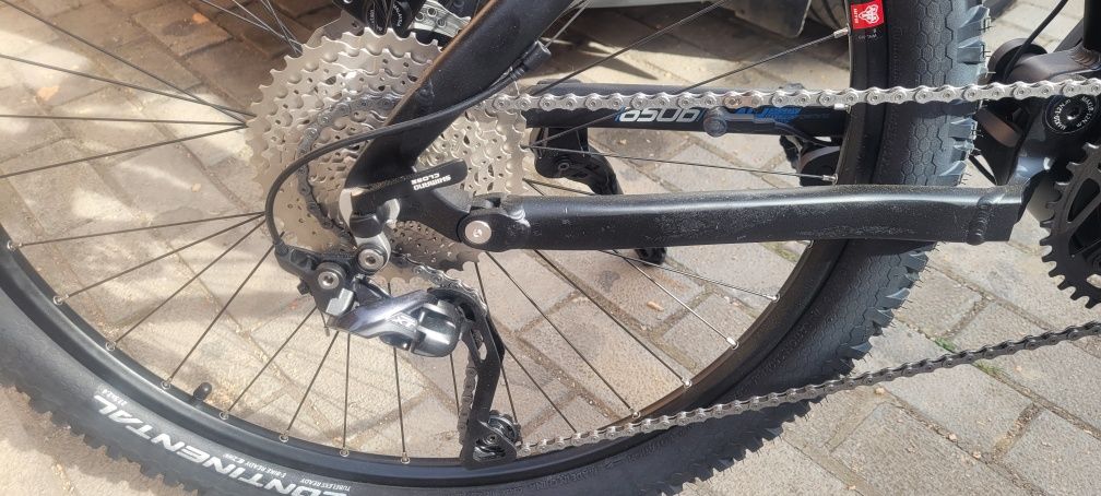 Bicicletă electrica Aeg full suspensi