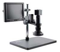 Микроскоп YAXUN AK23B увеличения от 0.7x до 4.5x.