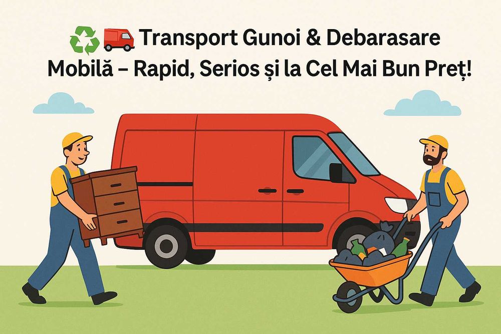 Transport Gunoi & Debarasare Mobilă