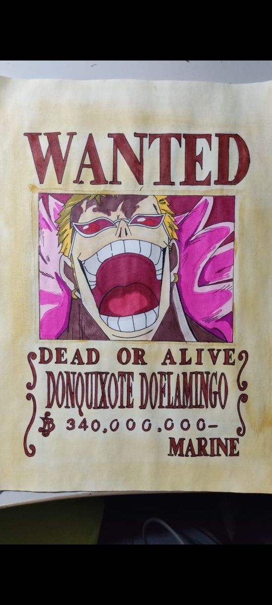 Плакаты Луффи и Зоро из. One piece