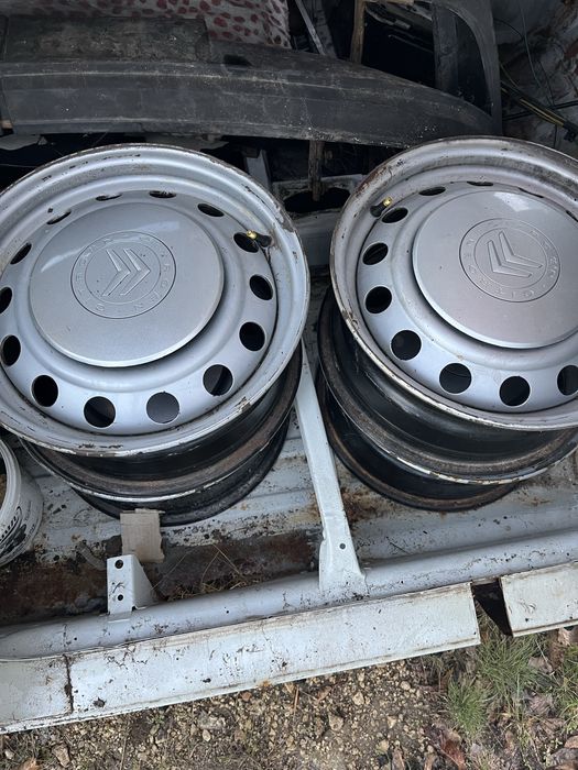 4 бр 15 цола железни джанти за Ситроен Джъмпи 2008 г