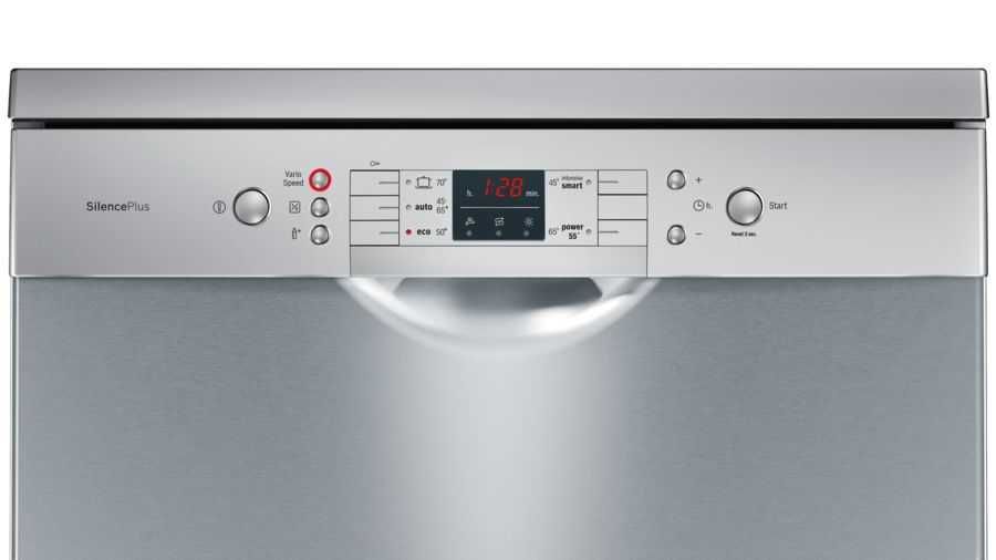 Отдельностоящие посудомоечная машина BOSCH. Серия 6. 60 cm silver inox