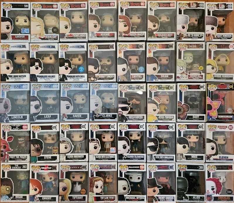 Редки Funko pop-Movies,TV,Walking dead,Horror,Games,Harry Potter