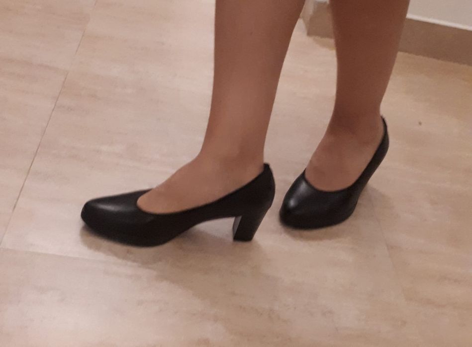 Pantofii Ara, eleganti, Negri, piele, marimea EU 36 / US 5,5