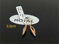 Bijuteria Royal CB : Cercei dama aur 14k 1,63gr 3cm