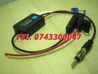 Amplificator Semnal Antena Radio Auto Camioane Etc Fm 12v