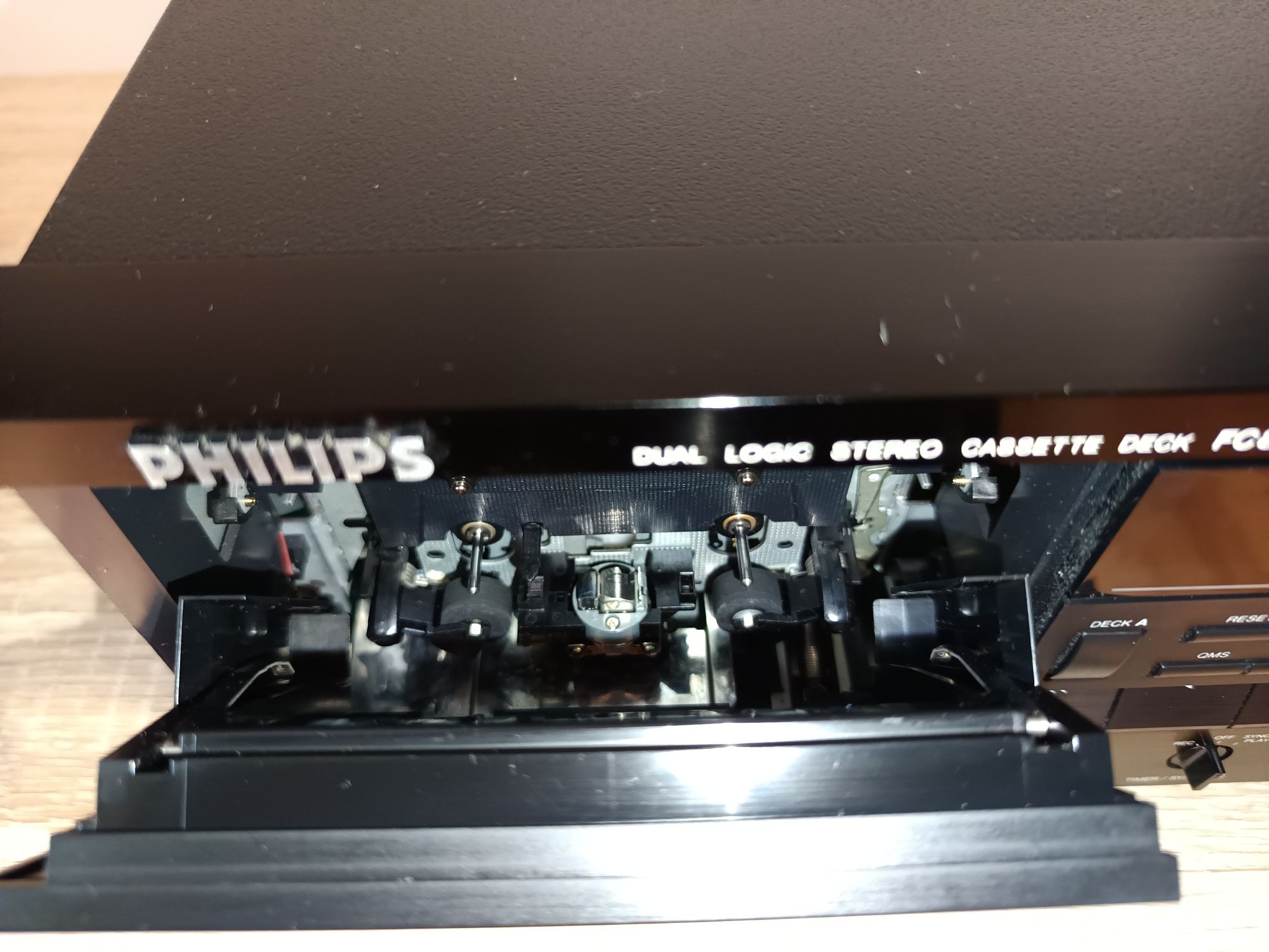 Tape deck dublu PHILIPS FC880, made in Japan, apoape impecabil