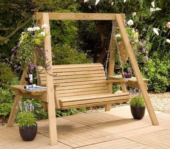 Leagan balansor rustic si modern