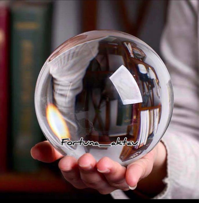 Большой стеклянный шар 15 см диаметр