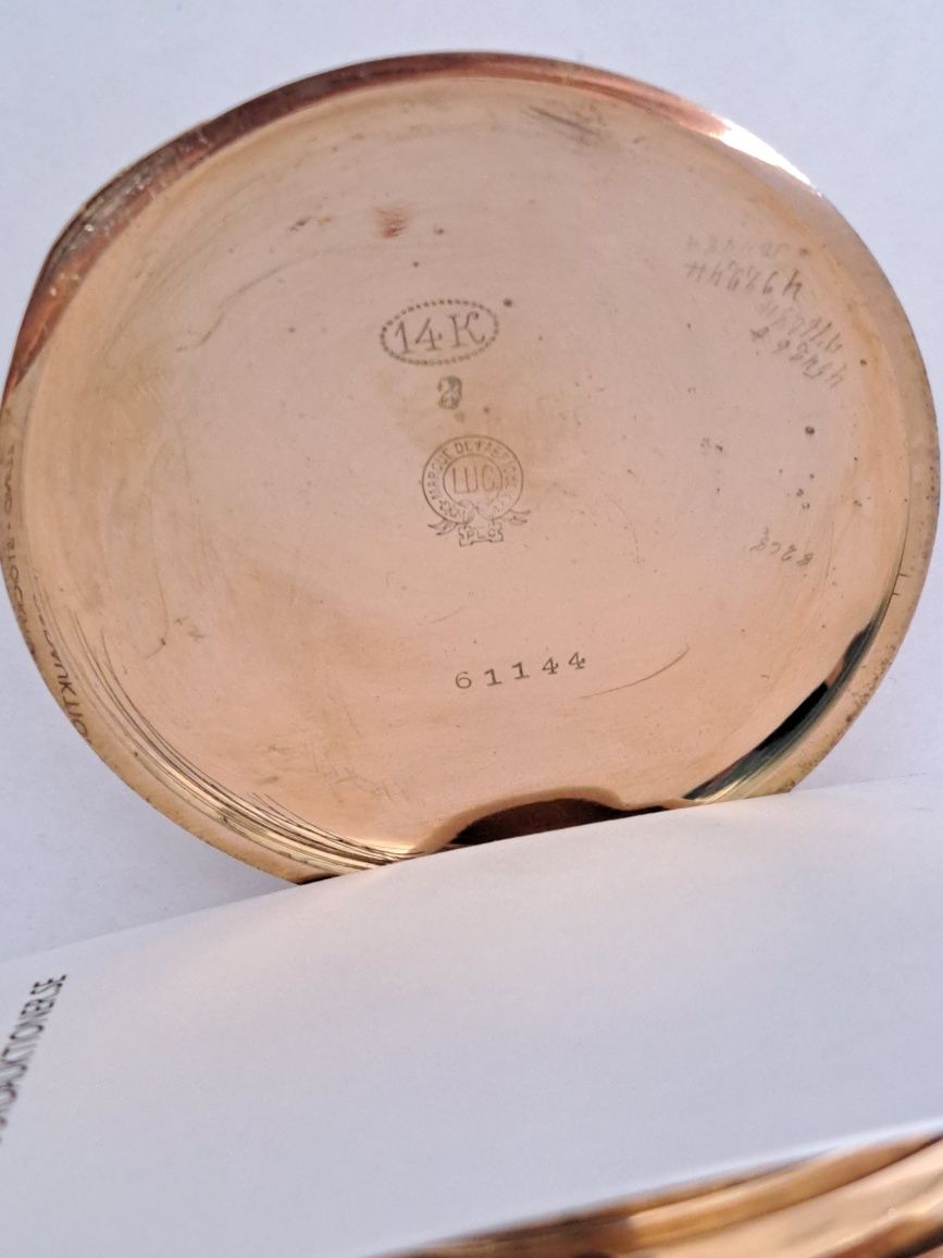 Ceas de Aur 14 K Louis Ulysse Chopard ( L.U.C. )