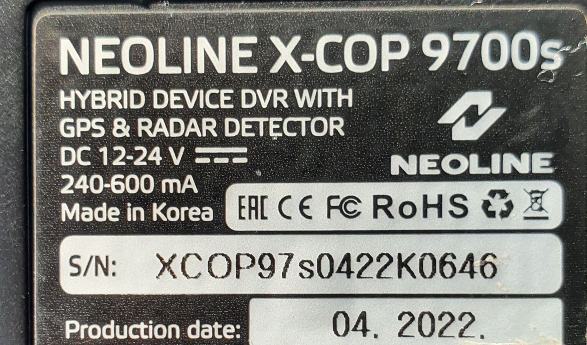 Antiradar neoline