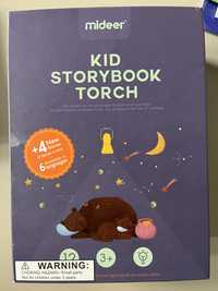 Kid storybook torch in stare buna