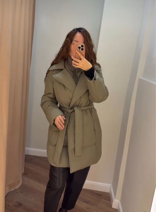 Женский Пуховик на гусином пуху