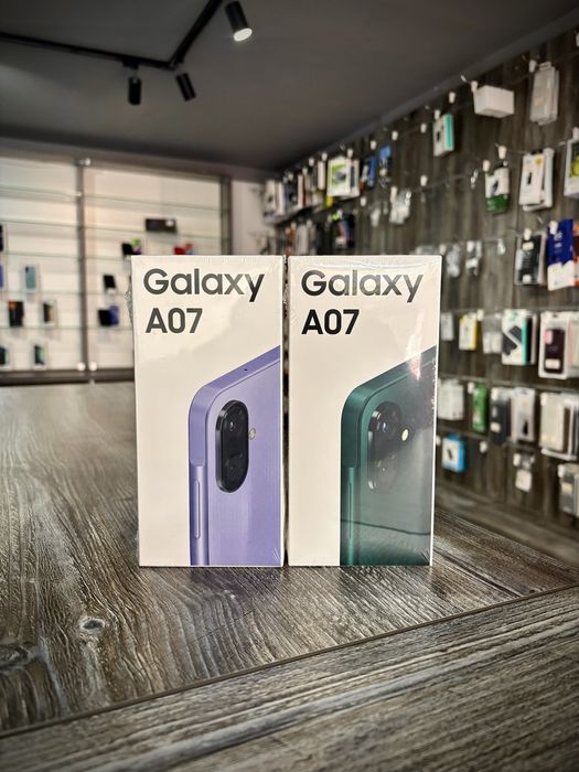 Samsung Galaxy A07, Green | Violet, 64GB