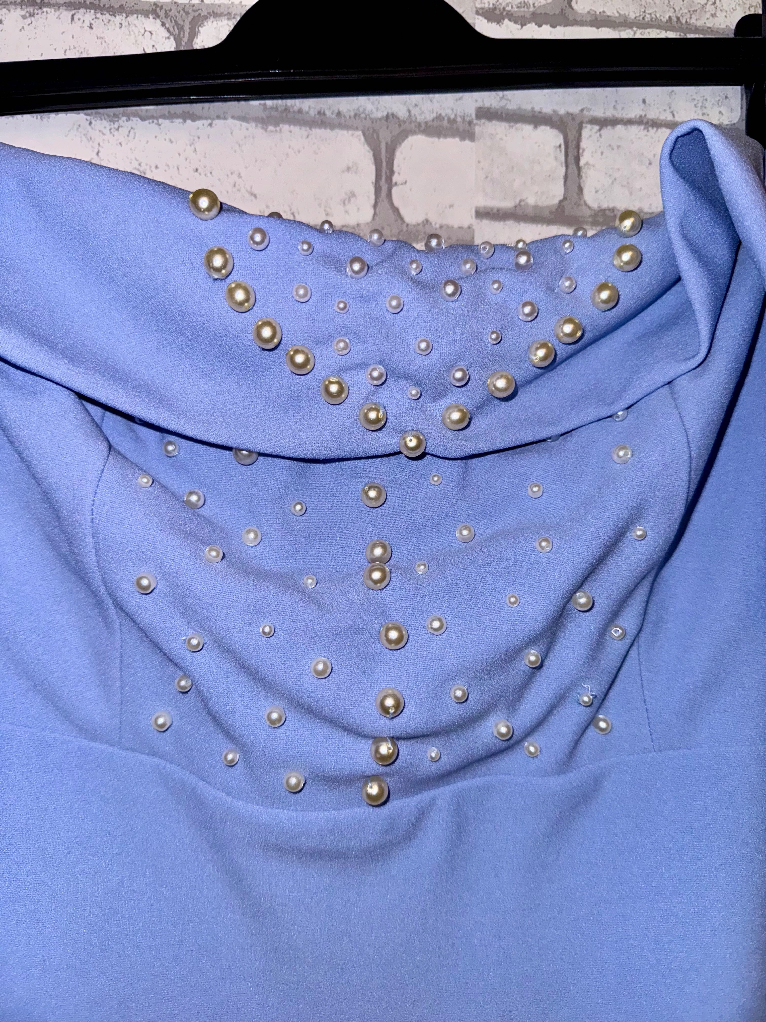 Rochie seară cu perle