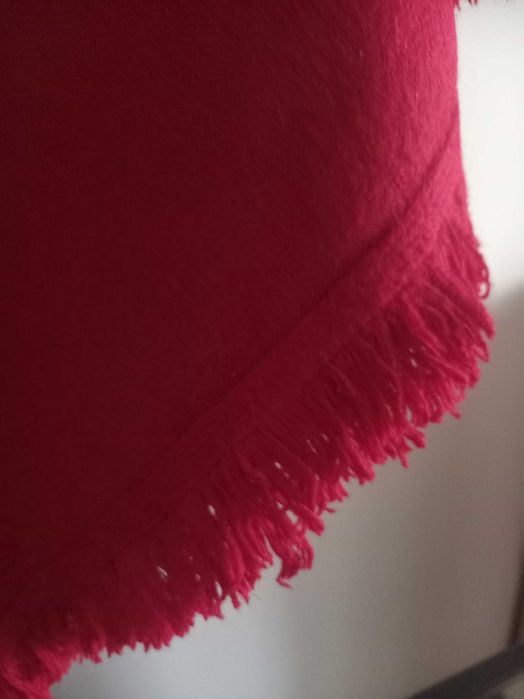 Poncho rosu, Miss Aless, mărimea 36- 38