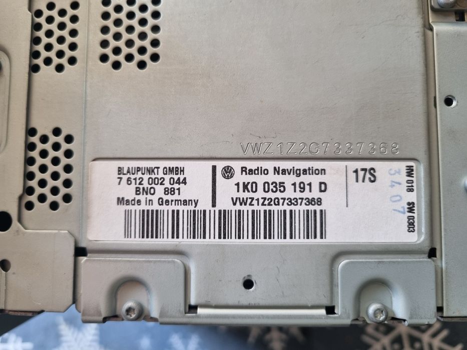 Radio CD Volkswagen
