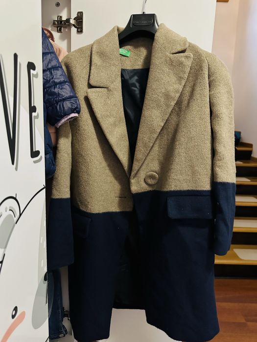 Palton gros de iarna United Colors of Benetton