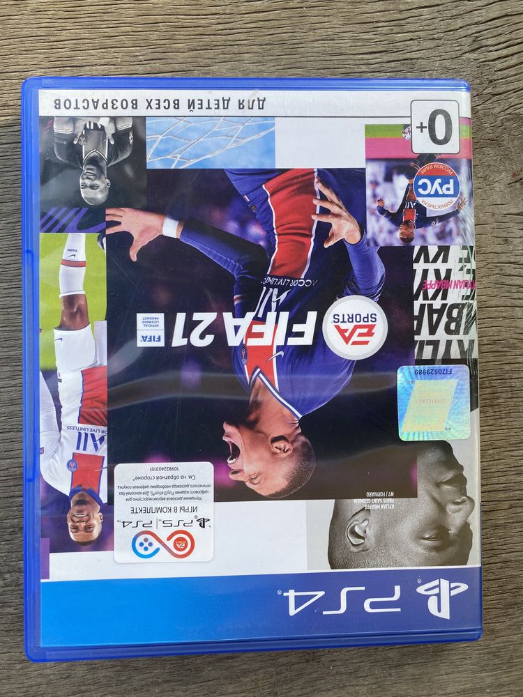 Продам диск PS4 FIFA 21