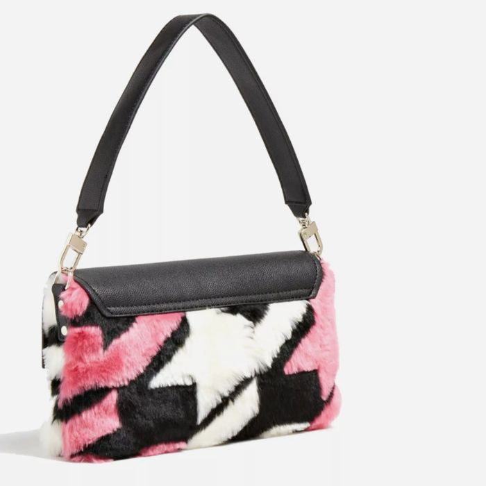 Оригинална дамска чанта Guess Reagan HWHG799019 HOUNDSTOOTH