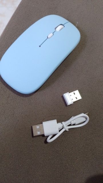 Mouse colorat cu Bluetooth + Wireless