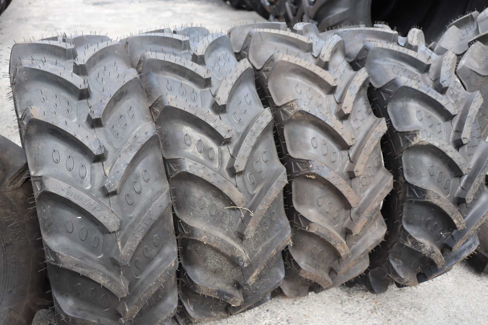 Cauciucuri noi 280/70R18 BKT AGRIMAX anvelope tractor fata TL