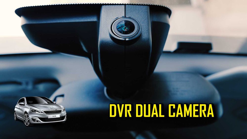 Camera bord duala DVR dedicata Peugeot 308 T9 (2013 - 2018)