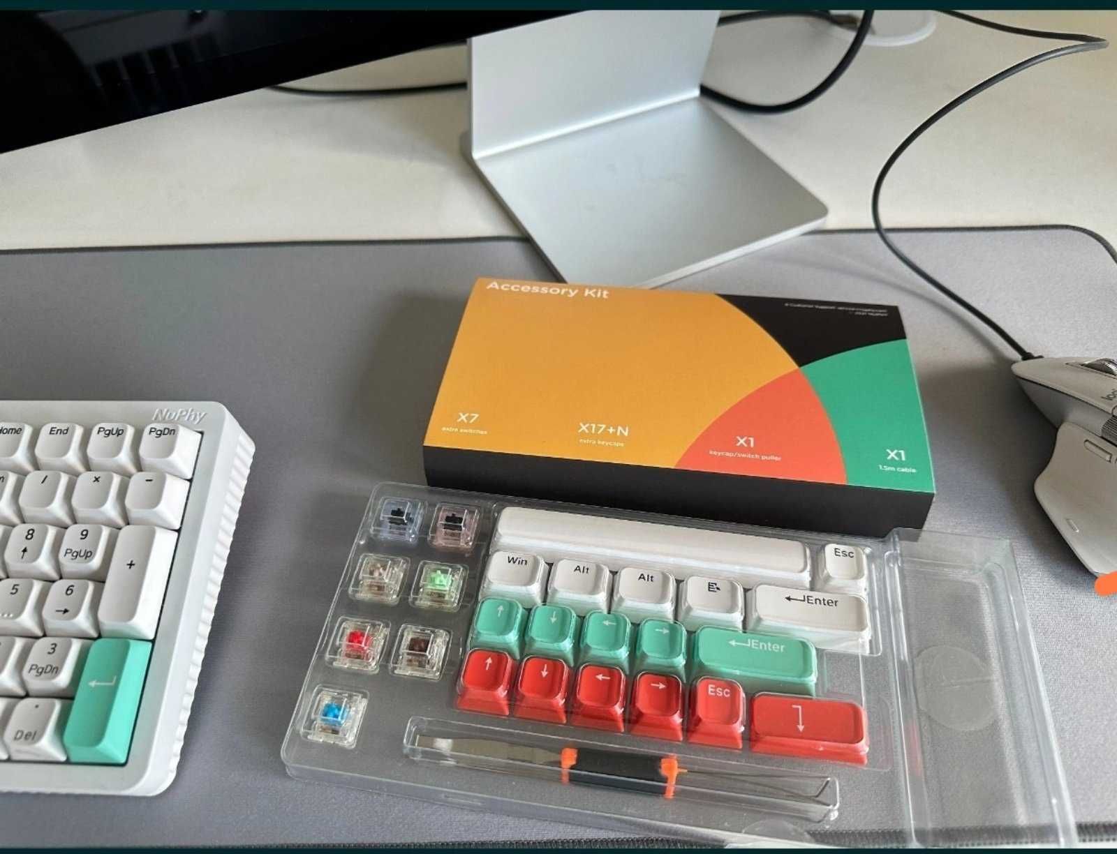 NuPhy Halo96 Wireless Mechanical Keyboard , нова 100лв