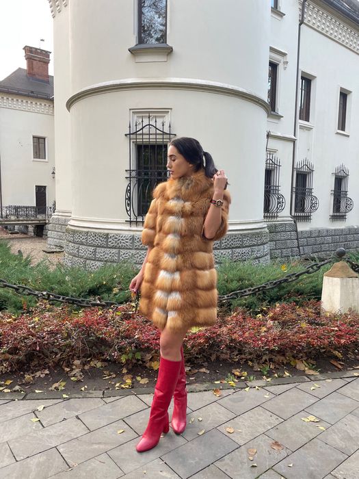 Blană naturala de vulpe