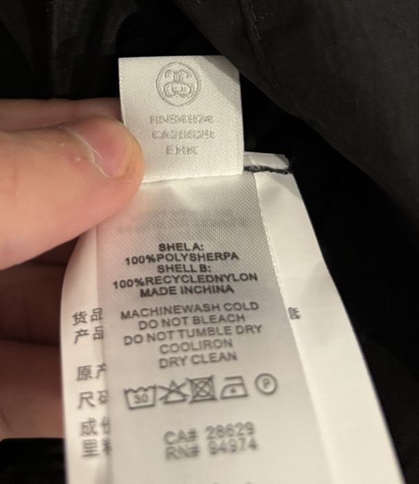 Jacheta stussy 8ball sherpa