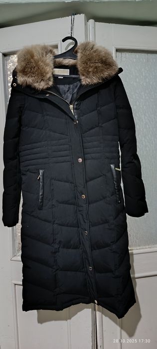Брендовый  длинный женский пуховик Michael Kors,Индонезия