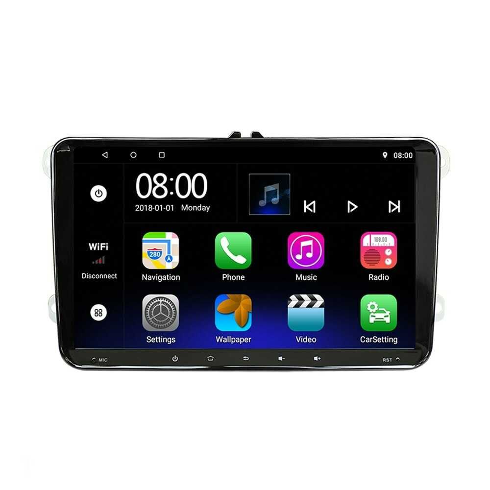 OFERTA - Navigatie GPS Android 13 Dedicata VW Seat Skoda - CarPlay DSP