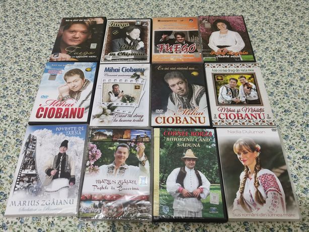 Colecție dvd cu artisti români