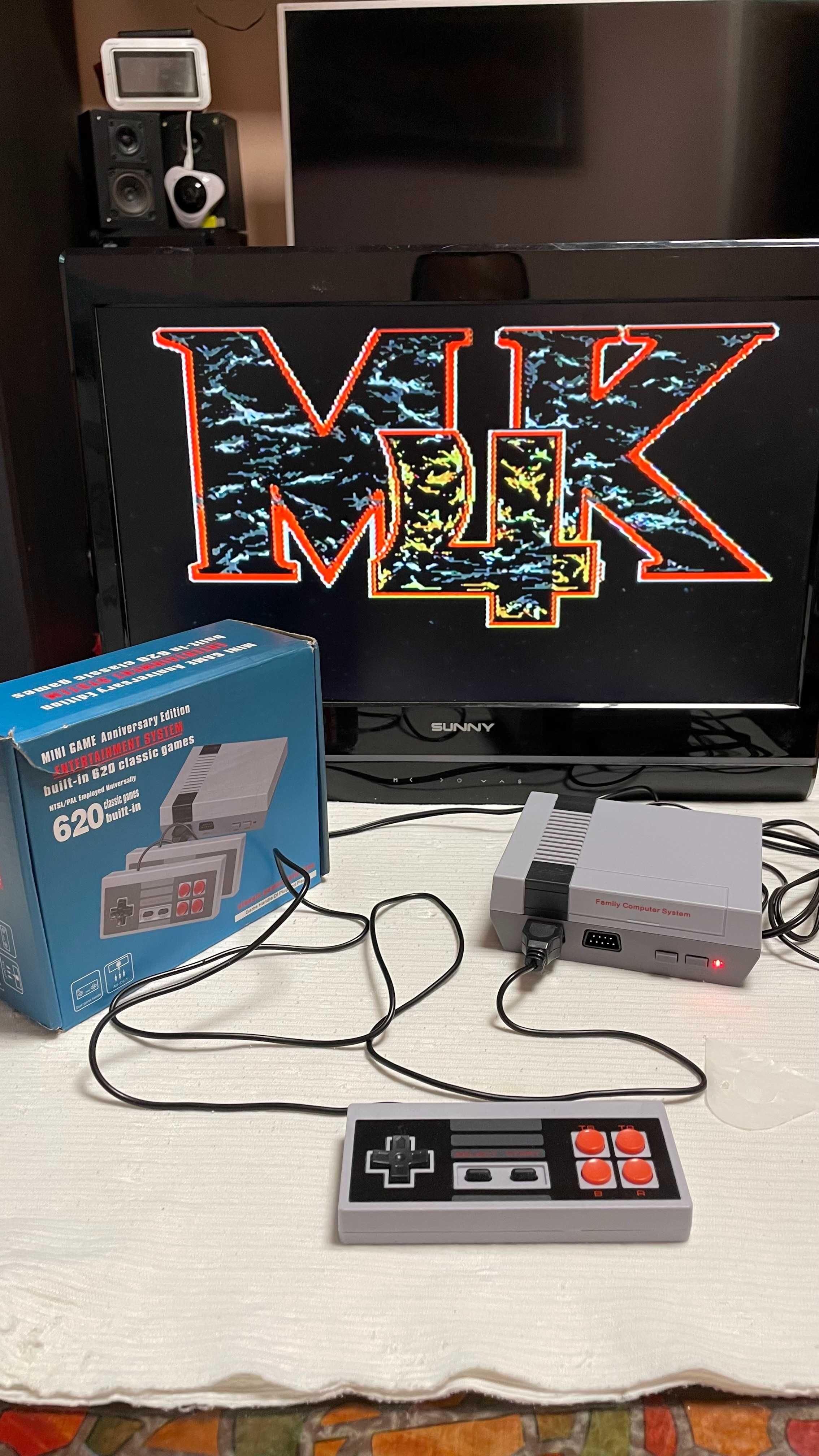 MINI Game Entertaiment System 620Jocuri MK Donkey Mario Contra Bomber