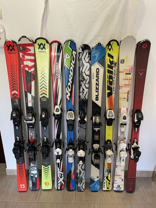 Schiuri schi 140 cm nordica dobermann