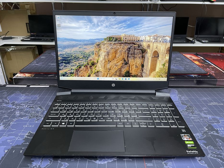 Игровой HP Pavilion Gaming 15 Ryzen5-4600H/8GB/Ssd256GbHDD1TB/GTX1650T