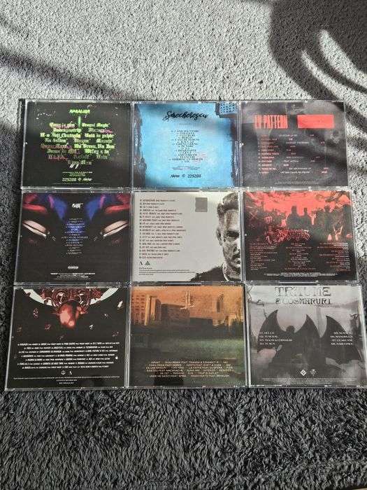 Colectie de albume rap/trap din Romania