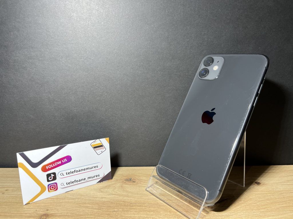 iPhone 11 64Gb Black 3 ani garanție, Telefoane Mureș
