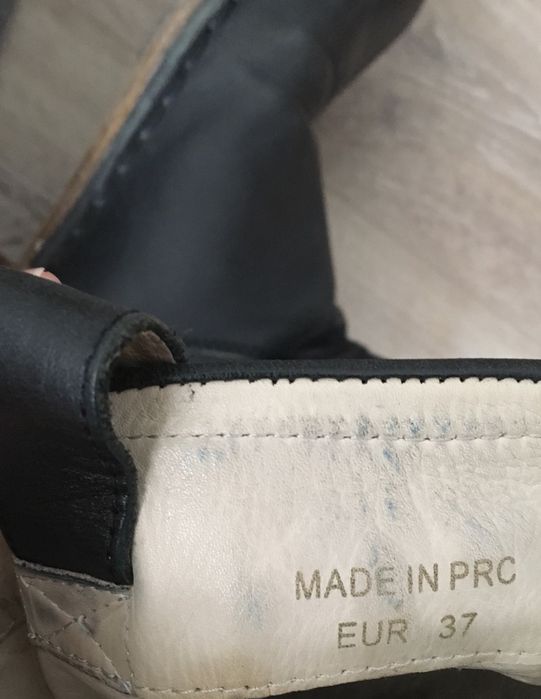 Cizme piele Terra Plana, negre, marimea 37