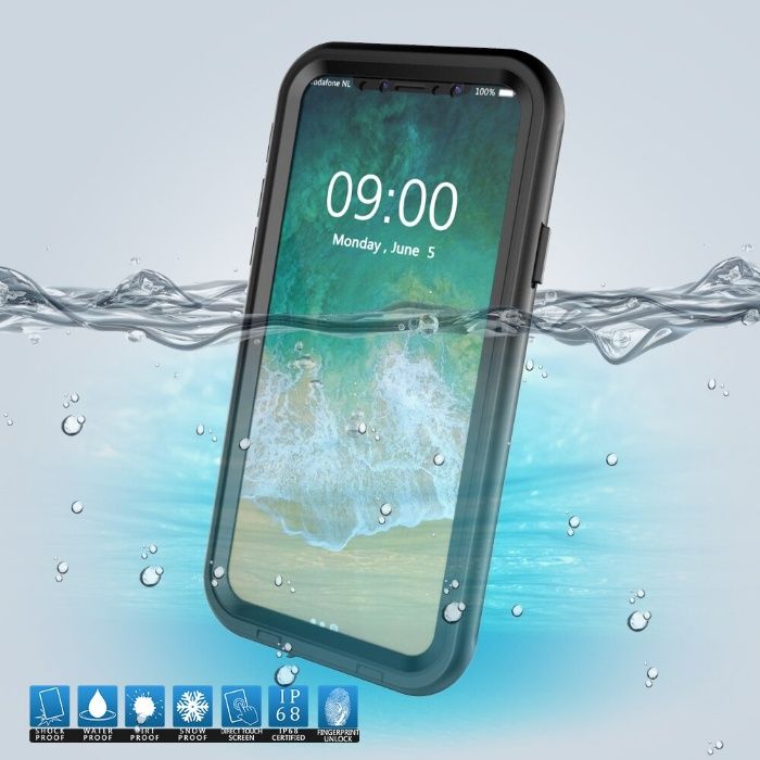 WATERPROOF водоустойчив кейс калъф за iPhone 11, 12, X, XS, XS Max, XR