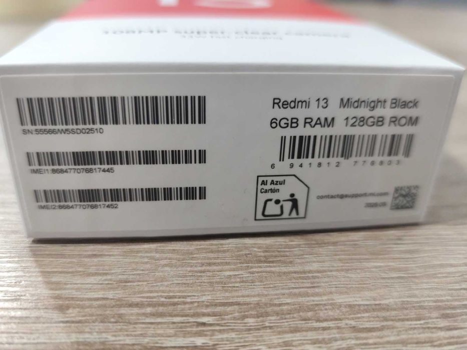 Redmi 13 6GB/128GB rom гаранционен