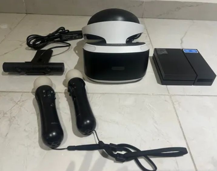 Новый PS VR с автоматом и 3 играми