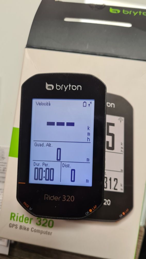 Bryton 750 ciclo compiuter.