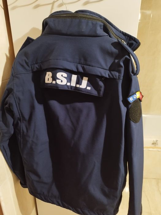 Geaca jandarm modern cu captuseala detasabila