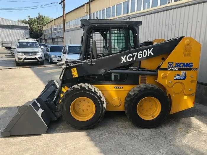 Мини-погрузчик UZXCMG XC 760K Объем ковша 0,6 м3  Джойстик