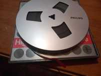Benzi magnetofon 18cm philips argintii